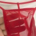 Men's underwear elastic waistband transparent mesh thong sexy T pants triangle pants Men's underwear elastic waistband transparent mesh thong sexy T pants triangle pants