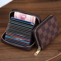 Card holder with large capacity and multiple card slots, ID card holder, driver's license, business card holder, bank card holder