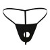 Open hole plus size men's underwear, sexy and sexy T-shaped pants