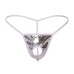 Open hole plus size men's underwear, sexy and sexy T-shaped pants