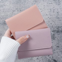 Minimalist and Short Women's Wallet, Student Ticket Clip, Multi functional Card Bag, 30% Off Change, Ultra Thin Smooth Surface Wallet Minimalist and Short Women's Wallet, Student Ticket Clip, Multi functional Card Bag, 30% Off Change, Ultra Thin Smooth Surface Wallet