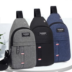 Oxford Canvas Chest Bag for Outdoor Hiking, Cycling, Single Shoulder Crossbody Bag, Men's Sports Backpack Oxford Canvas Chest Bag for Outdoor Hiking, Cycling, Single Shoulder Crossbody Bag, Men's Sports Backpack