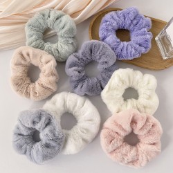 Autumn and Winter Plush Large Intestine Hair Ring Simple Rubber Band Korean Cute Tie Head Rope Hair Accessories Autumn and Winter Plush Large Intestine Hair Ring Simple Rubber Band Korean Cute Tie Head Rope Hair Accessories