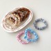 Solid color small size large intestine headband, female headband, high elasticity rubber band hair accessory Solid color small size large intestine headband, female headband, high elasticity rubber band hair accessory