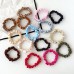 Solid color small size large intestine headband, female headband, high elasticity rubber band hair accessory Solid color small size large intestine headband, female headband, high elasticity rubber band hair accessory