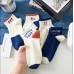 Men's mid length socks wholesale autumn and winter casual sports business socks men's and women's styles