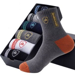 Men's mid length socks wholesale autumn and winter casual sports business socks men's and women's styles