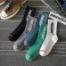 Men's mid length socks wholesale autumn and winter casual sports business socks men's and women's styles