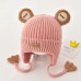 Children's hats for autumn and winter, cute and super cute knitted yarn hats for boys, windproof and ear protecting hats for girls, thick and warm hats for babies Children's hats for autumn and winter, cute and super cute knitted yarn hats for boys, windproof and ear protecting hats for girls, thick and warm hats for babies