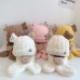 Baby Hat Autumn/Winter Plush Scarf Two Piece Set Baby Boy/Girl Little Bear Cute Warm Thick Preschool Hat