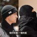 Hats, winter men's and women's balaclava hats, knitted ear protectors, windproof yarn, cold proof head covers, face shields, warm and cold hats Hats, winter men's and women's balaclava hats, knitted ear protectors, windproof yarn, cold proof head covers, face shields, warm and cold hats