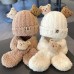 Baby Hat Autumn/Winter Plush Scarf Two Piece Set Baby Boy/Girl Little Bear Cute Warm Thick Preschool Hat