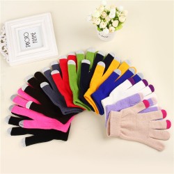 Touchscreen-compatible Magic Gloves for Men and Women, Winter & Autumn Riding Outdoor Warm Acrylic Gloves