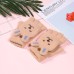 Winter Fashion Adult Girls Warm Gloves Little Rabbit Half Finger Thick Warm Gloves for Cold Protection