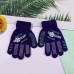 Children's adhesive gloves for autumn and winter warmth, all finger letter cartoon gloves Children's adhesive gloves for autumn and winter warmth, all finger letter cartoon gloves