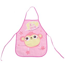 Cartoon children's aprons, children's household bibs, baby eating aprons, drawing aprons, overalls, playing aprons, waterproof aprons